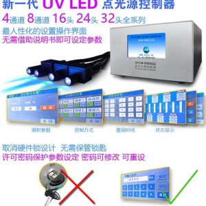 系統(tǒng)點光源固化機_全觸屏uv32路控制系統(tǒng)點光源固化機