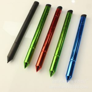 長(zhǎng)款斜口觸屏筆_廠家直銷(xiāo)長(zhǎng)款斜口觸屏筆ipad觸控筆uv電容筆1.7兩用