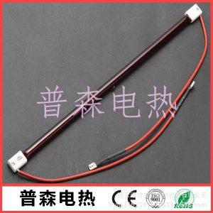 石英加熱器_紅外線(xiàn)隧道爐加熱紅寶石鹵素電熱管石英加熱器烘干機(jī)加熱管