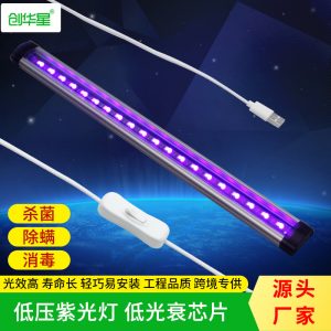 殺菌燈管_uvc殺菌燈管usb消毒燈車(chē)載家用led紫外光廠家批發(fā)