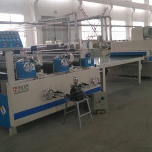 木皮板式家具專用UV油漆補(bǔ)土機(jī)、輥涂機(jī)、固化機(jī)生產(chǎn)線